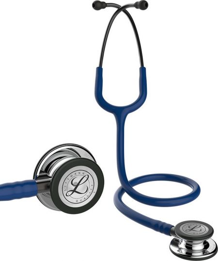 ESTETOSCOPIO LITTMANN CLASSIC III AZUL MARINO ESPEJADO