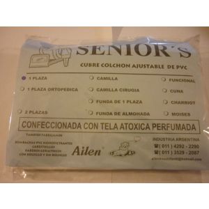 CUBRE COLCHON 1 PLAZA NACIONAL SABANA PLASTICA
