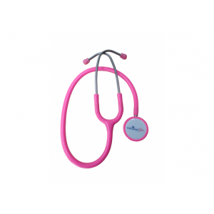 ESTETOSCOPIO CORONET DOBLE ADULTO ROSA CLICLE