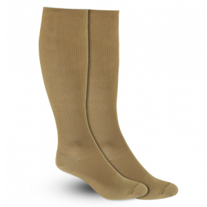 MEDIA LAUDA HOMBRE 3/4 ALGODON -2-ALMENDRA-8 / 15