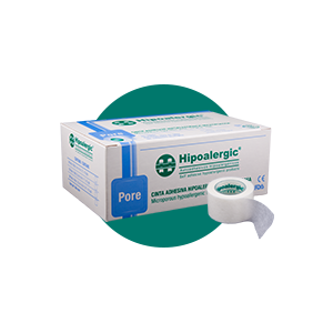 TELA ADHESIVA HIPOALERGIC PORE 1.25